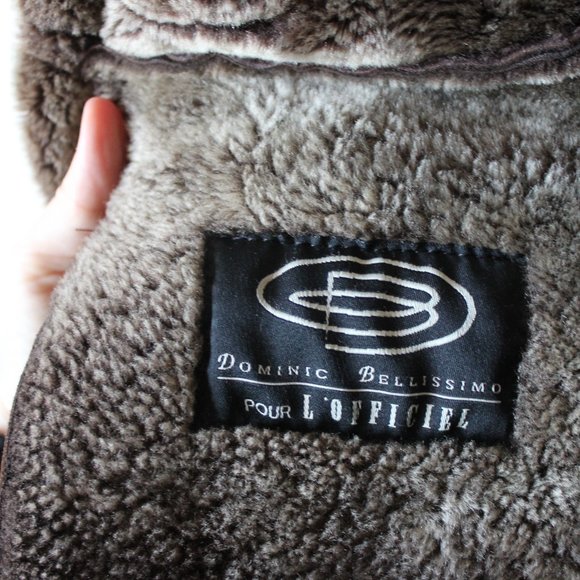 Dominic Bellissimo Suede Brown Coat Size 12 - Picture 10 of 10